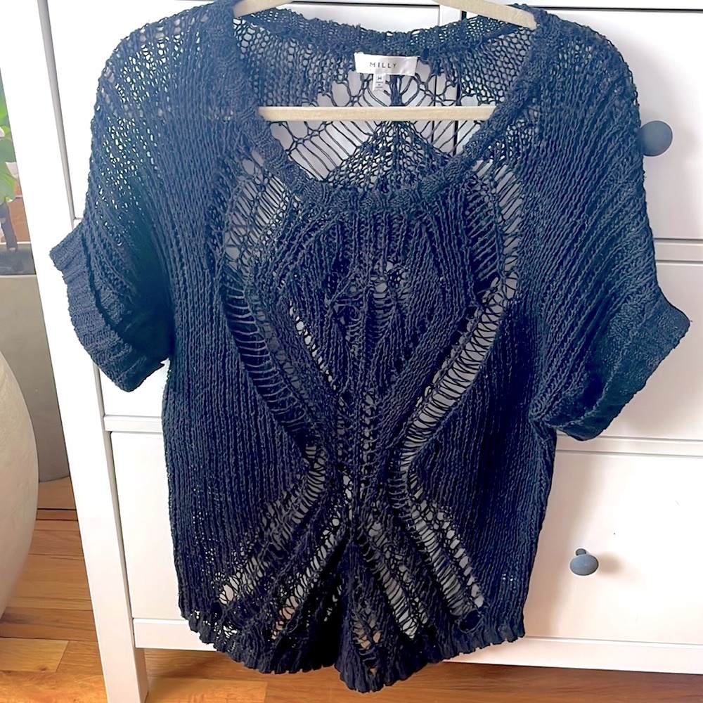 MILLY croshet top